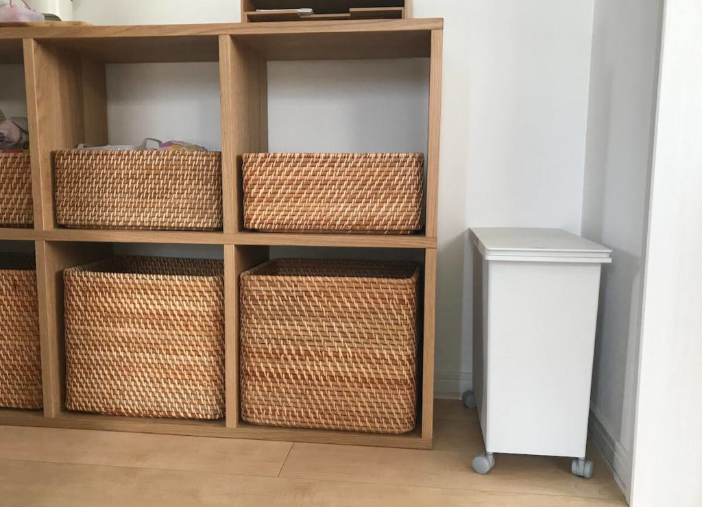 新築マイホームのゴミ箱置き場をブログで紹介 生ゴミ 資源ごみの保管の工夫とゴミ箱選びのポイント オウチタテル