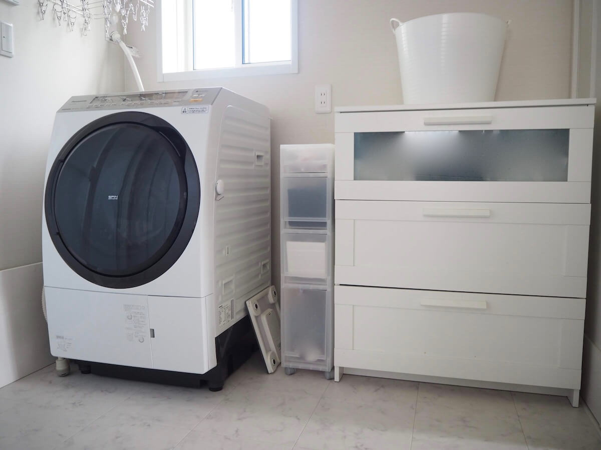 干すより良く乾いて経済的 ドラム式洗濯乾燥機があればランドリールームは必要ない オウチタテル